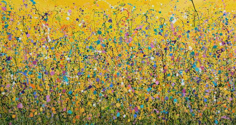 Original Abstract Landscape Painting by Lucy Moore