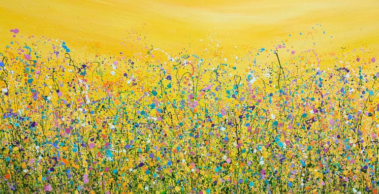 Original Abstract Landscape Painting by Lucy Moore