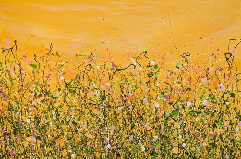 Original Abstract Landscape Painting by Lucy Moore