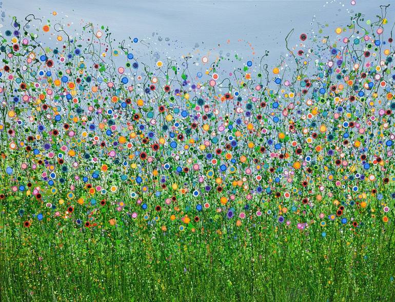 Original Abstract Landscape Painting by Lucy Moore