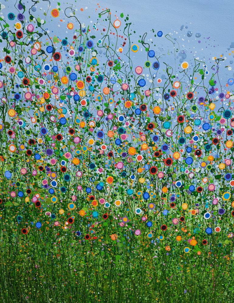 Original Abstract Landscape Painting by Lucy Moore