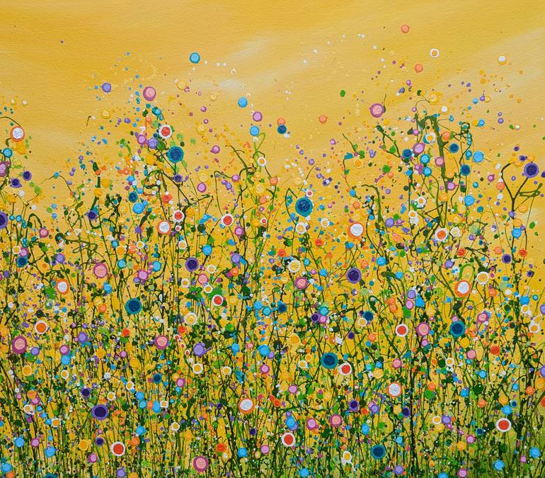 Original Abstract Landscape Painting by Lucy Moore