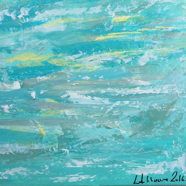 Original Abstract Expressionism Abstract Painting by Lucy Moore