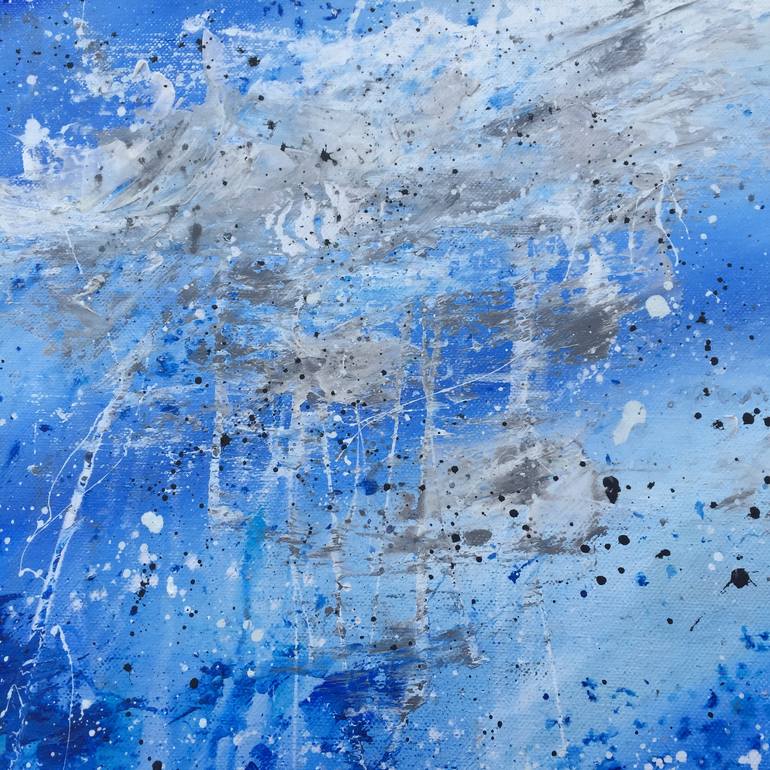 Original Abstract Expressionism Abstract Painting by Lucy Moore