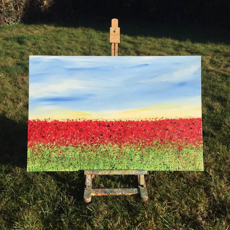 Original Impressionism Landscape Painting by Lucy Moore