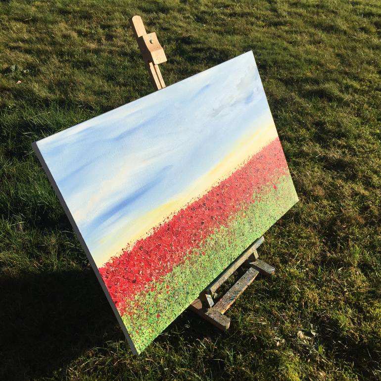 Original Impressionism Landscape Painting by Lucy Moore