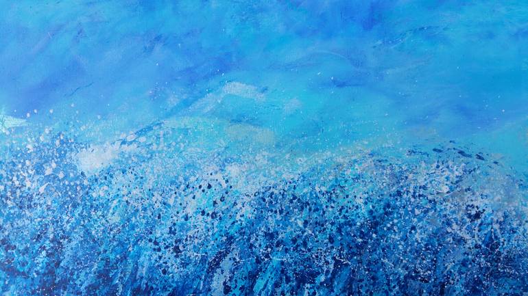 Original Abstract Water Painting by Lucy Moore