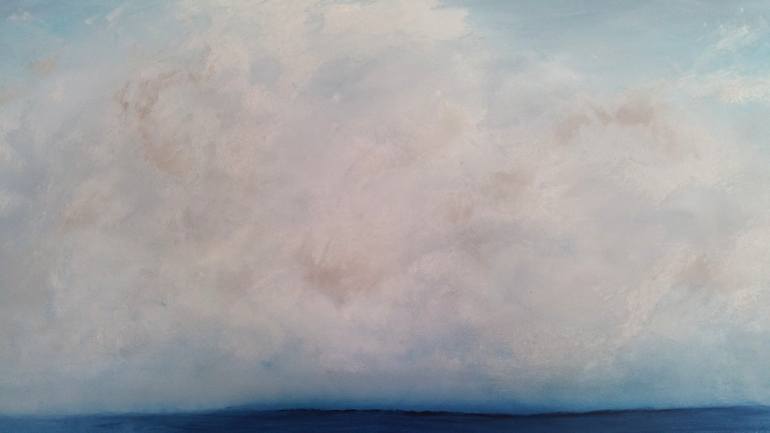 Original Fine Art Beach Painting by Lucy Moore