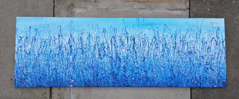 Original Fine Art Abstract Painting by Lucy Moore