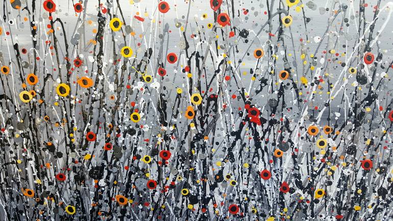 Original Abstract Landscape Painting by Lucy Moore