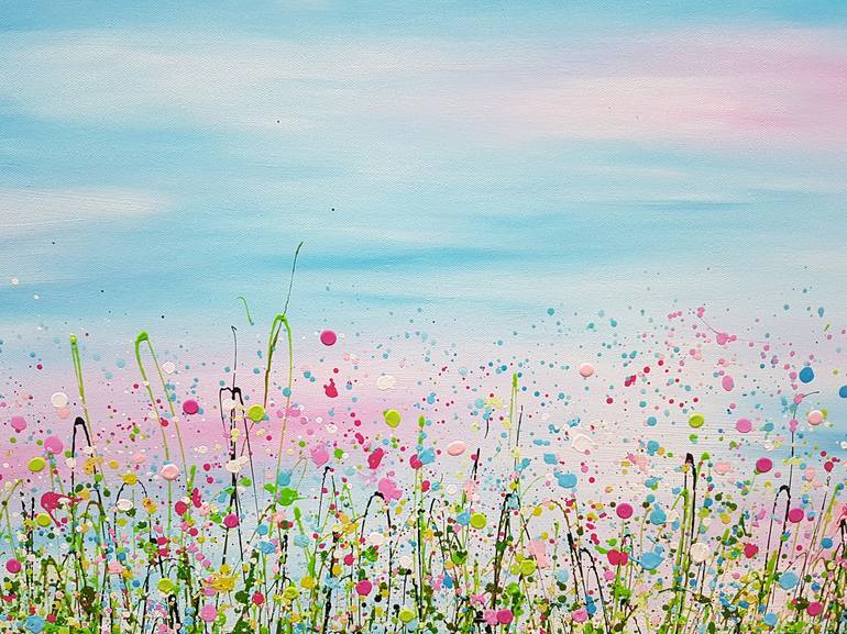 Original Abstract Landscape Painting by Lucy Moore