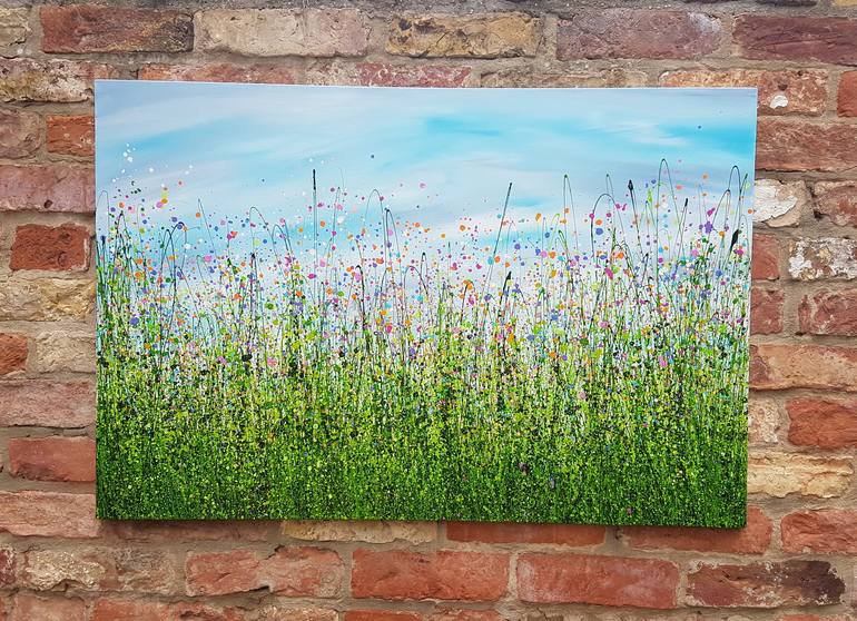 Original Abstract Landscape Painting by Lucy Moore