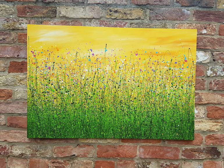 Original Abstract Landscape Painting by Lucy Moore