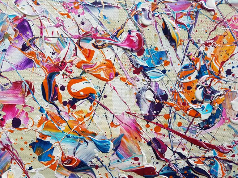 Original Modern Abstract Painting by Lucy Moore