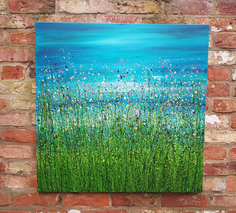 Original Abstract Landscape Painting by Lucy Moore