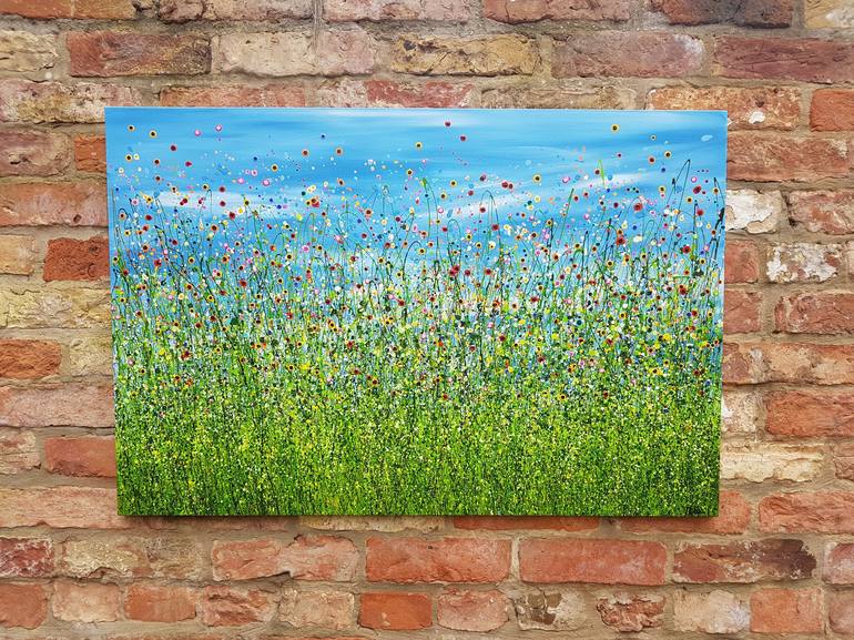 Original Abstract Landscape Painting by Lucy Moore