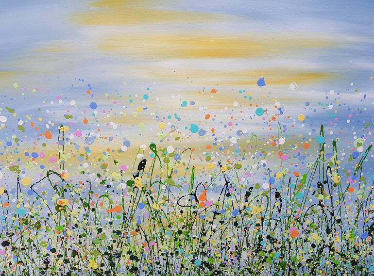 Original Abstract Landscape Painting by Lucy Moore