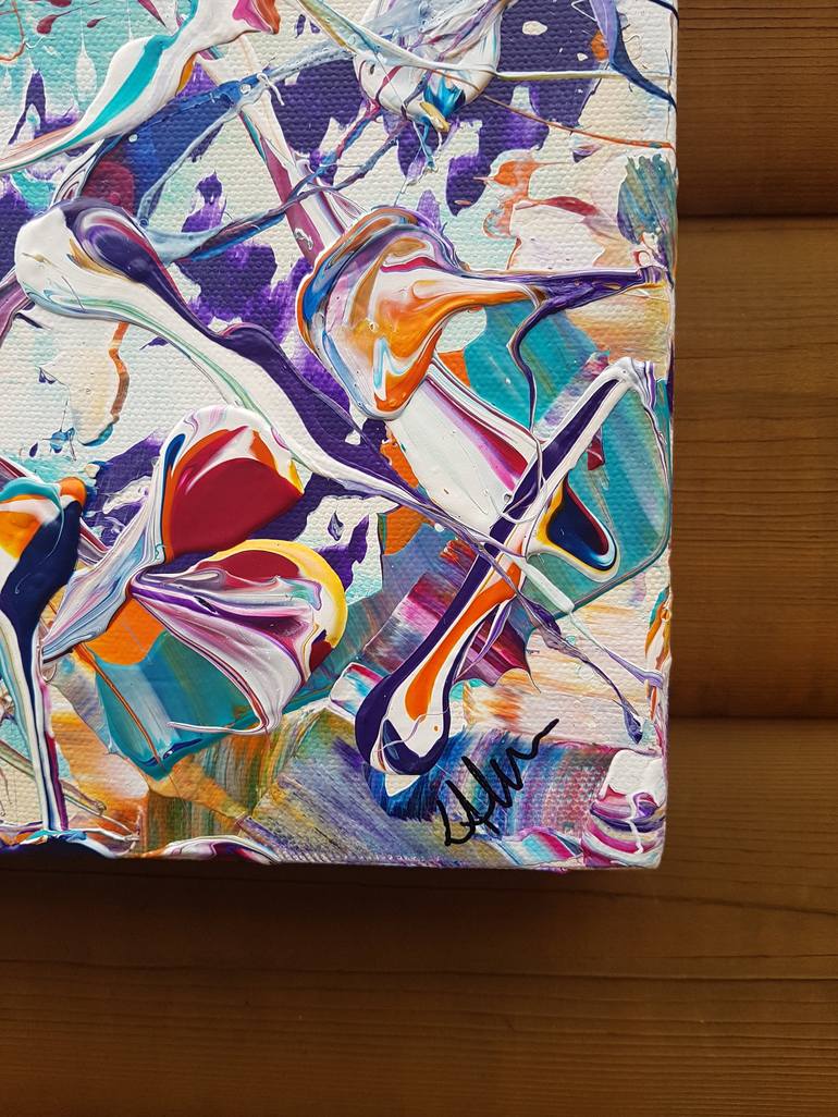 Original Modern Abstract Painting by Lucy Moore