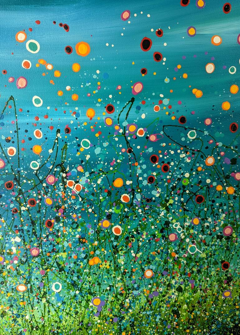 Original Abstract Landscape Painting by Lucy Moore