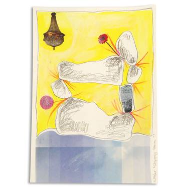 Original Contemporary Time Mixed Media by Natalia Ferber