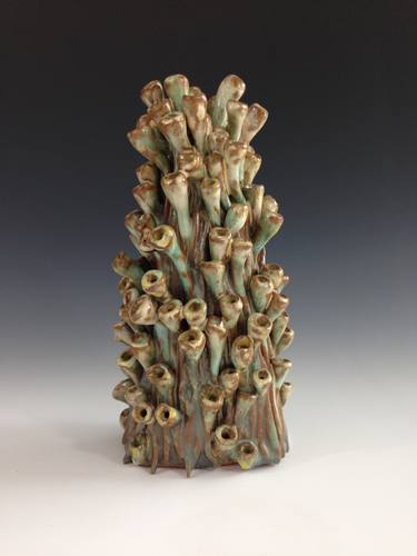 Original Abstract Botanic Sculpture by Jennifer Langhammer