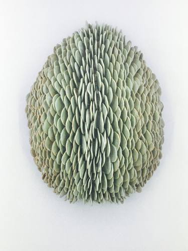 Original Abstract Botanic Sculpture by Jennifer Langhammer