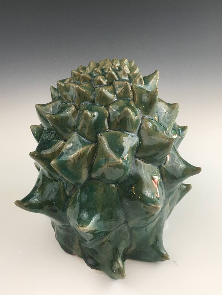Original Abstract Botanic Sculpture by Jennifer Langhammer