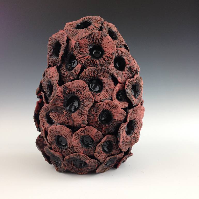 Original Abstract Botanic Sculpture by Jennifer Langhammer