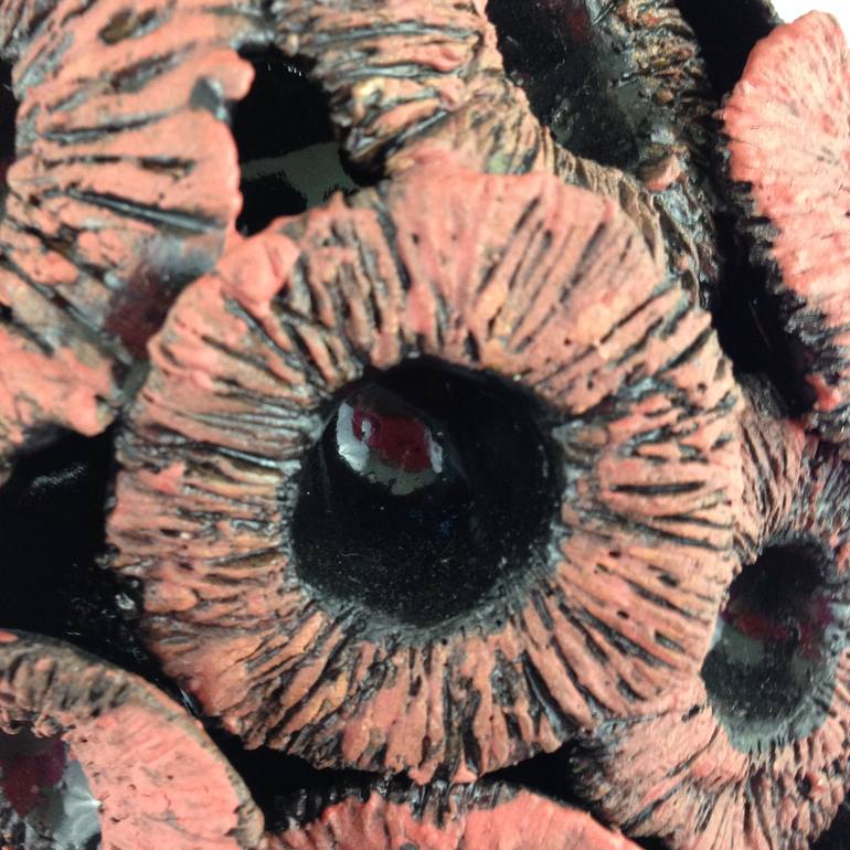 Original Abstract Botanic Sculpture by Jennifer Langhammer