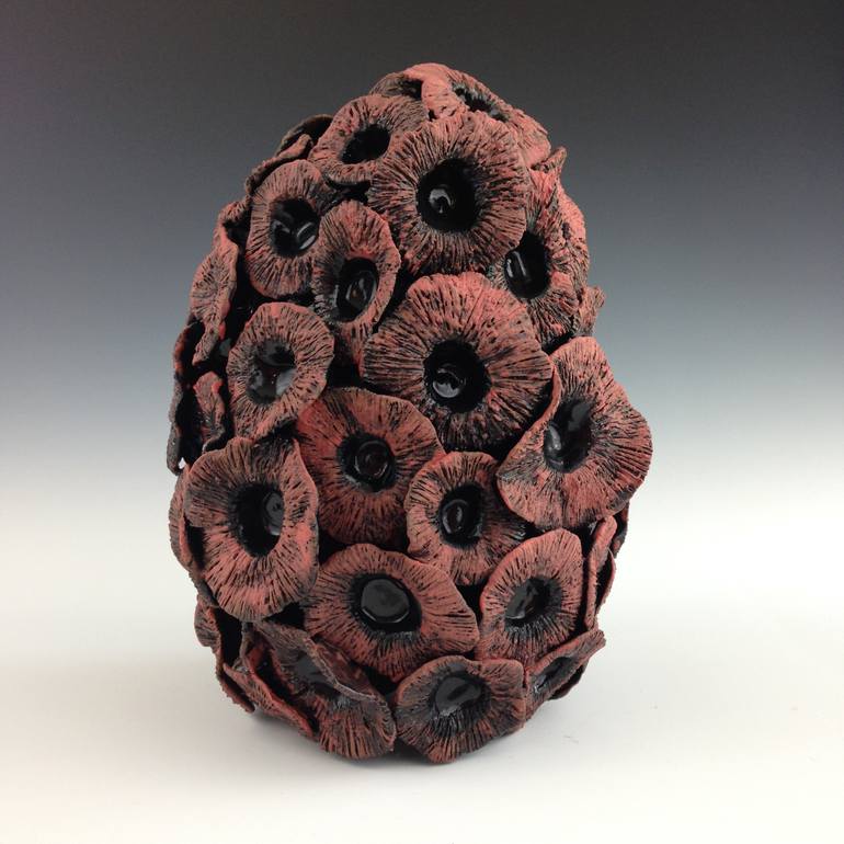 Original Abstract Botanic Sculpture by Jennifer Langhammer