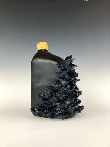 Oil Container with Fungus. thumb