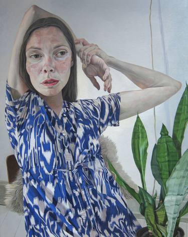 Original Figurative Portrait Painting by james hague