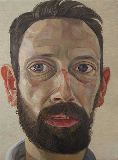 Original Figurative Portrait Painting by james hague