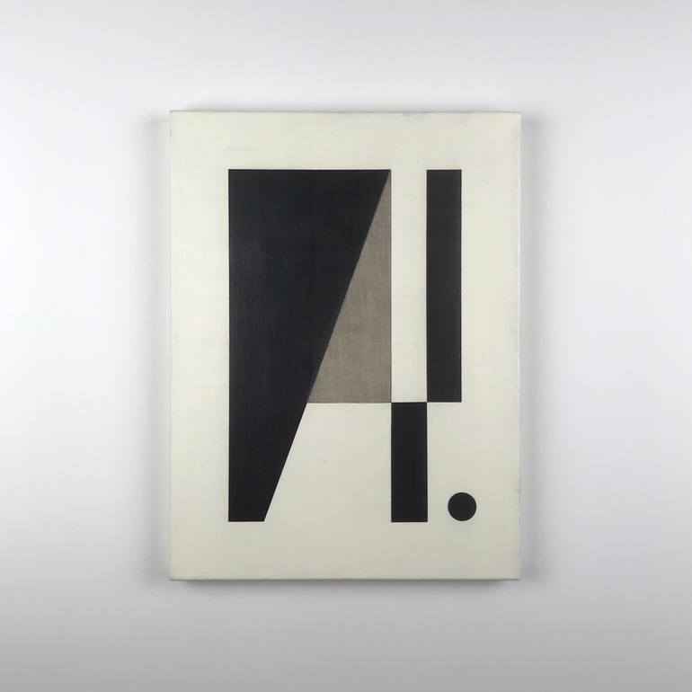 Original Minimalism Abstract Painting by Guy Blockx