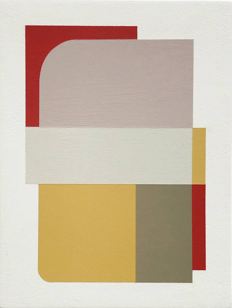 Original Minimalism Abstract Paintings by Guy Blockx