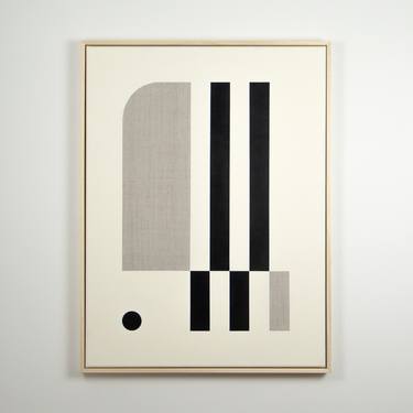 Original Minimalism Abstract Paintings by Guy Blockx