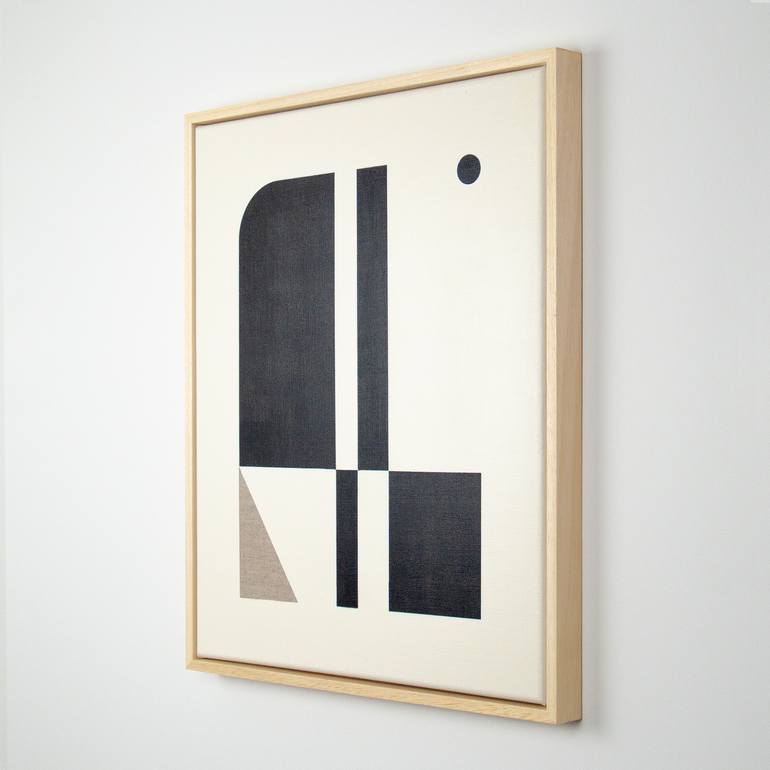 Original Minimalism Abstract Painting by Guy Blockx