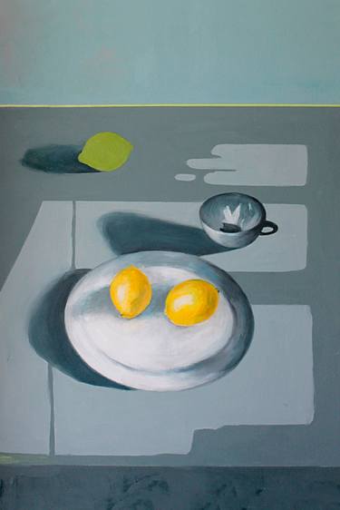 Still Life with Cup and Lemons thumb