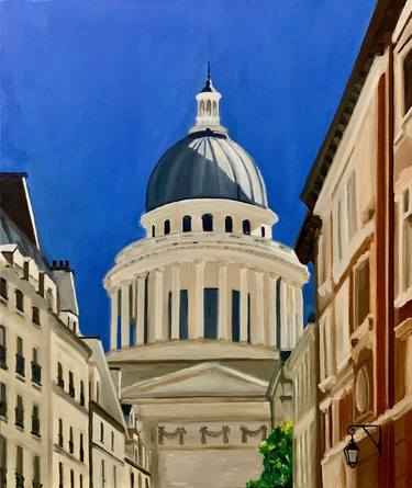 Original Figurative Cities Paintings by Marie-France Garrigues