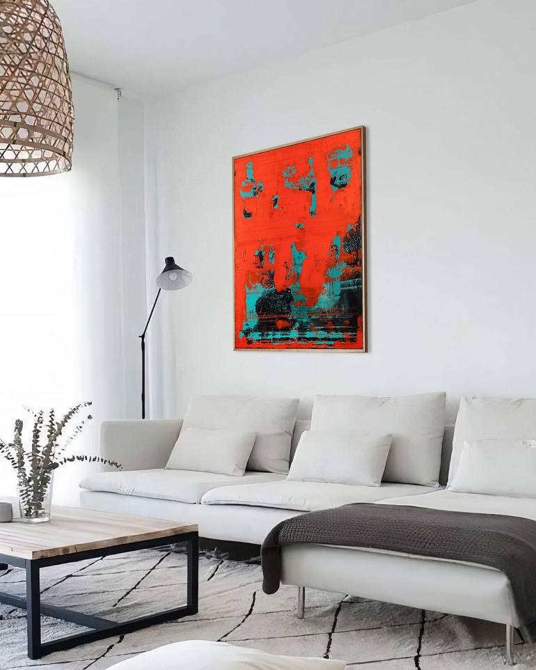 Original Abstract Painting by Nemanja Nikolic