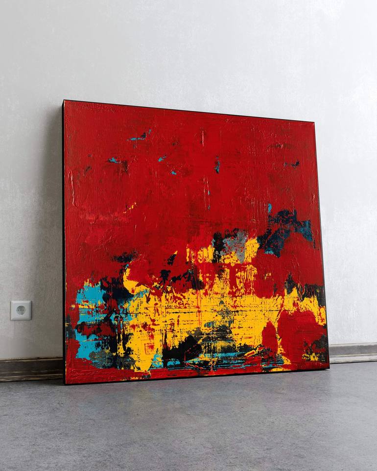 Original Abstract Painting by Nemanja Nikolic