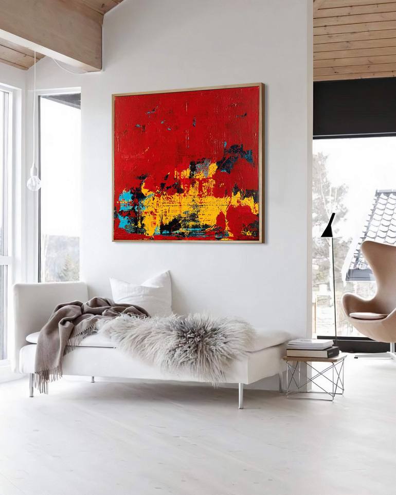 Original Abstract Painting by Nemanja Nikolic