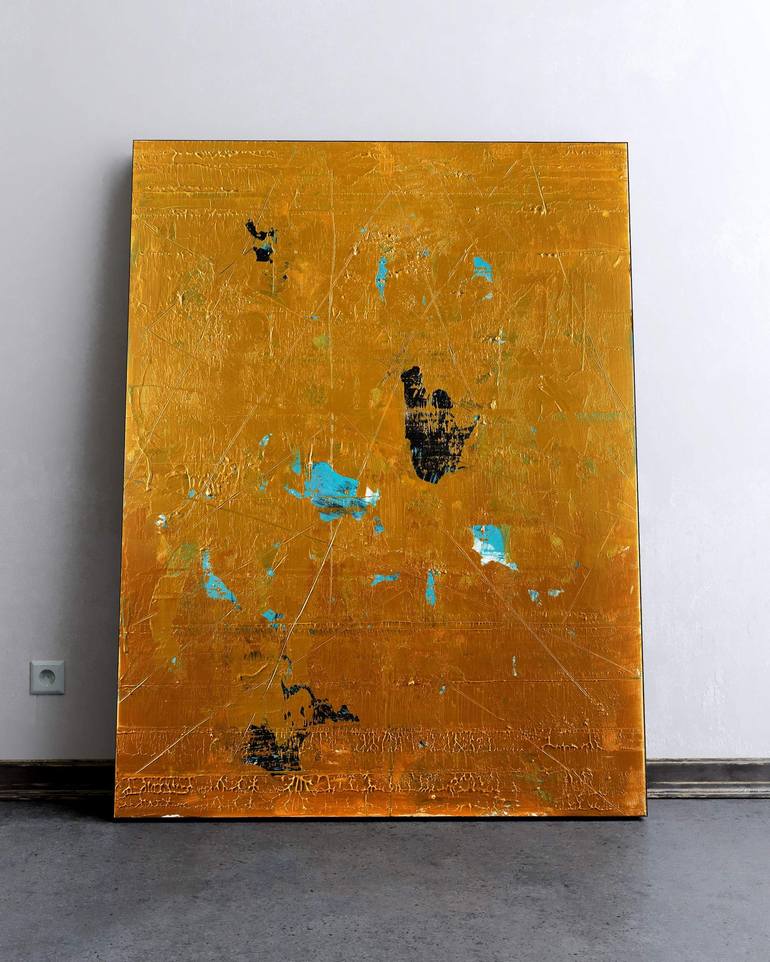 Original Expressionism Abstract Painting by Nemanja Nikolic