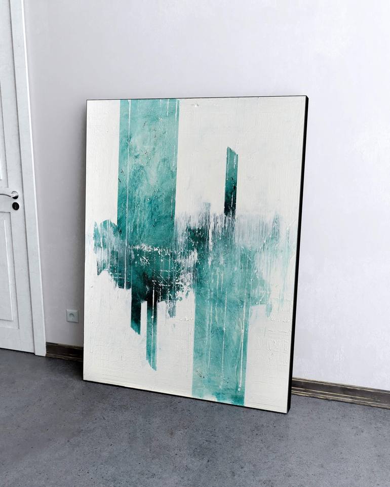 Original Abstract Painting by Nemanja Nikolic