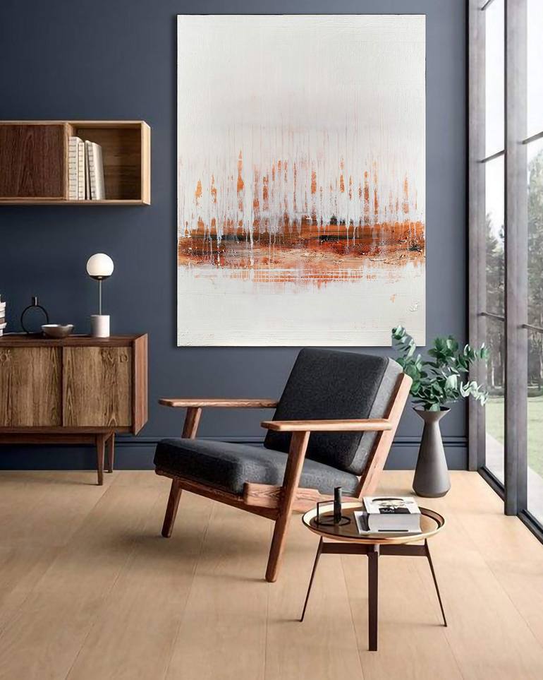 Original Expressionism Abstract Painting by Nemanja Nikolic