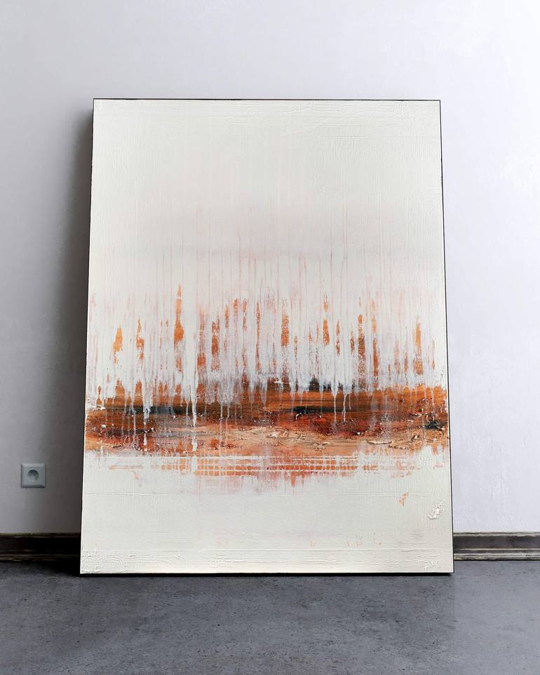 Original Expressionism Abstract Painting by Nemanja Nikolic