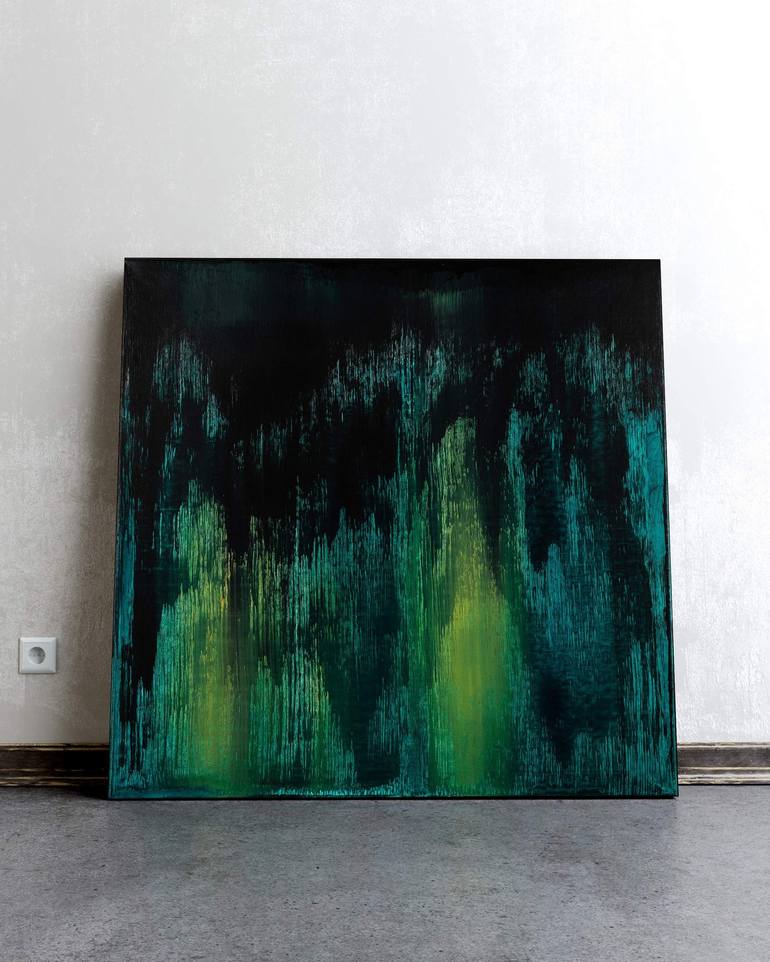 Original Expressionism Abstract Painting by Nemanja Nikolic