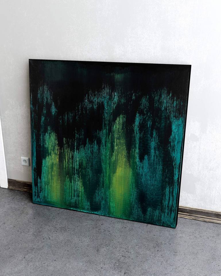 Original Expressionism Abstract Painting by Nemanja Nikolic