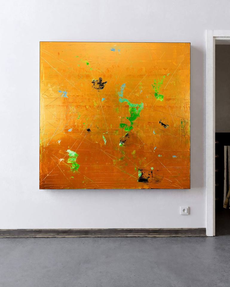 Original Expressionism Abstract Paintings by Nemanja Nikolic