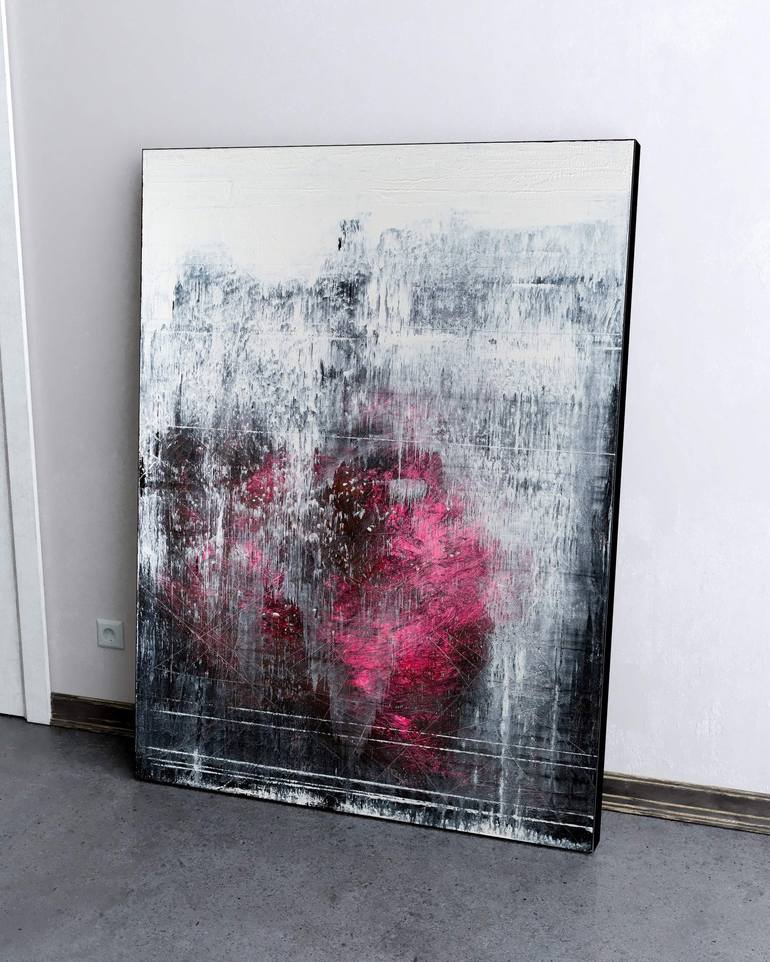 Original Expressionism Abstract Painting by Nemanja Nikolic